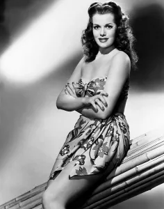 Swimsuit Prints: Janis Paige, Warner Bros. portrait, circa 1946
