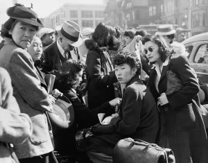 City Street Prints: Japanese Americans, mostly fashionable young women