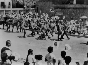 Japan Prints: Japanese residents of Beijing, China