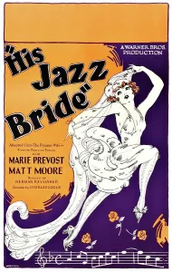 Silent Prints: HIS JAZZ BRIDE, US poster, 1926