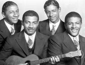 Images Dated 19th April 2007: Jazz vocal quartet The Mills Brothers