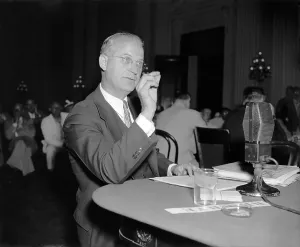 Witness Prints: J.B. Matthews testifying to the HUAC on Aug