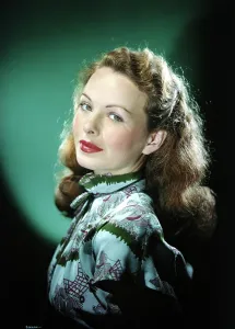 Print Dress Prints: Jeanne Crain