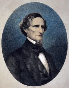 Images Dated 15th April 2008: Jefferson Davis (1808-1889), president of the Southern Confederacy