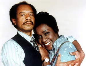 Hemsley Prints: THE JEFFERSONS, from left: Sherman Hemsley, Isabel Sanford, 1975-85