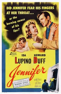Images Dated 9th September 2014: JENNIFER, US poster art, from left: Ida Lupino, Howard Duff, 1953