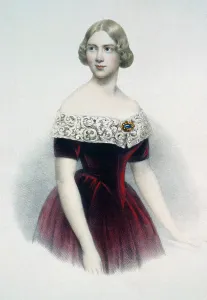 Sweden Prints: Jenny Lind (1820-1887), pursued a successful European opera career until 1849