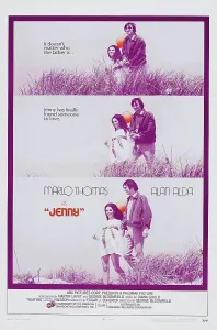 Marlo Prints: JENNY, US poster, from left: Marlo Thomas, Alan Alda, 1970