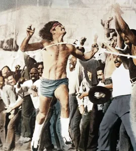 Tv Movie Prints: THE JERICHO MILE, Peter Strauss, 1979