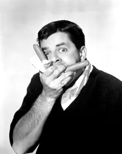 Eating Prints: JERRY LEWIS, portrait