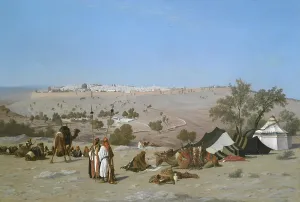 Specific Place Prints: JERUSALEM FROM THE MOUNT OF OLIVES