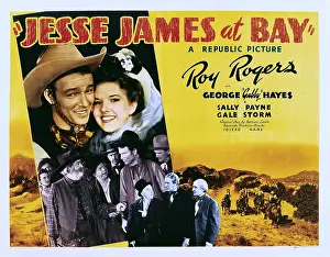 Gale Prints: JESSE JAMES AT BAY, top from left: Roy Rogers