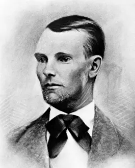 1870s Prints: Jesse James, the western outlaw
