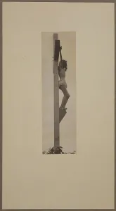 Images Dated 11th December 2007: Jesus Christ, the Crucifixion in profile