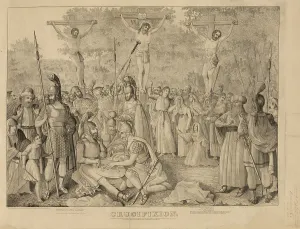 Images Dated 12th December 2007: Jesus Christ, depiction of the crucifixion of Jesus Christ (top center)