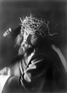Images Dated 11th December 2007: Jesus Christ, man personifying Jesus Christ
