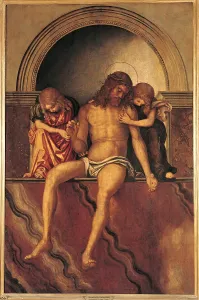 Support Prints: Jesus Christ Supported by Two Angels
