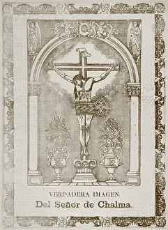 Images Dated 12th December 2007: Jesus Christ, title: True Image of the Lord of Chalma