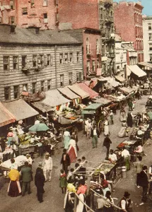 Shoppers Prints: Jewish market on the East Side