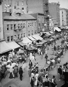 Shoppers Prints: Jewish market on the East Side