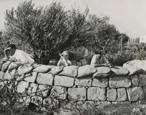 Protection Prints: Jews guard their settlement in Palestine