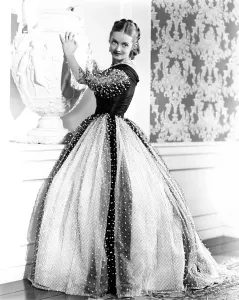 Orry Kelly Prints: JEZEBEL, Bette Davis, in a gown by Orry-Kelly, 1938