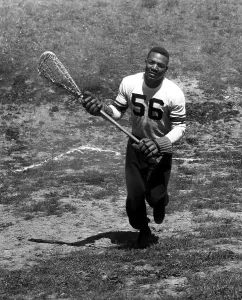 Images Dated 12th March 2007: Jim Brown plays lacrosse for Syracuse University
