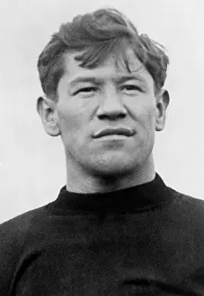 Native American Prints: Jim Thorpe (1888-1953), American Olympic athlete