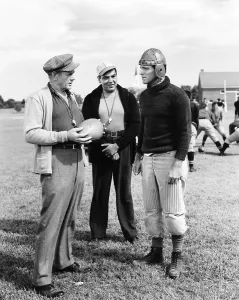 Images Dated 19th August 2013: JIM THORPE - ALL-AMERICAN, left and right, Charles Bickford, Burt Lancaster, 1951