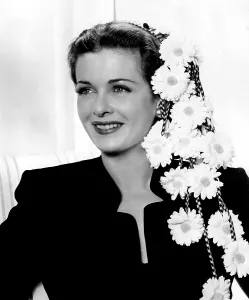 Flowers Prints: JOAN BENNETT, portrait