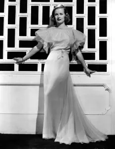 Dress Prints: JOAN BENNETT, portrait