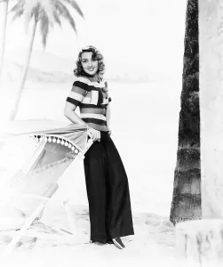 Pants Prints: Joan Blondell, 1938