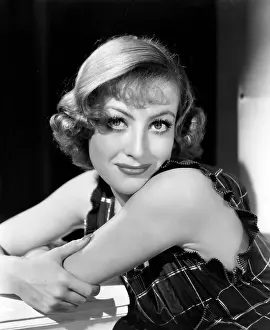 1930s Fashion Prints: Joan Crawford, ca. 1934