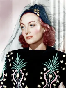 Embroidery Prints: Joan Crawford, ca. mid-1930s