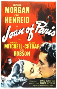 Michele Prints: JOAN OF PARIS, US poster, bottom from left: Alexander Granach