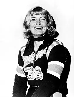 Athlete Prints: Joan Weston, (1935-1997), Athlete and member of the San Francisco Bay Bombers roller derby team