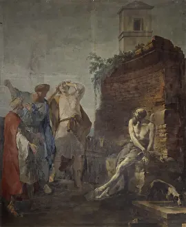 Character Prints: Job, by Francesco Polazzo, 18th Century