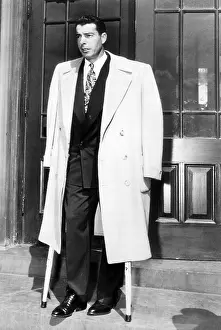 Overcoat Prints: Joe DiMaggio, 1949. Courtesy: CSU Archives/Everett Collection