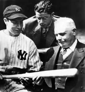 Dominic Prints: Joe DiMaggio, Dominic DiMaggio and their father