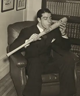 Informal Prints: Joe DiMaggio, of the New York Yankees
