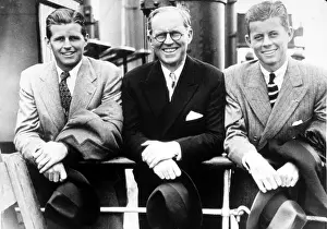 Brothers Prints: Joe Jr. Joseph, John F. Kennedy, 1938. Courtesy: CSU Archives / Everett Collection