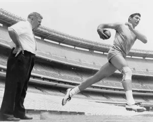 Major Prints: Joe Namath (b. 1943), quarterback with the New York Jets