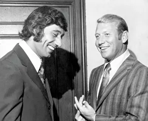 1970s Candids Prints: Joe Namath, and Mickey Mantle, August 25, 1970. Courtesy: CSU Archives/Everett Collection