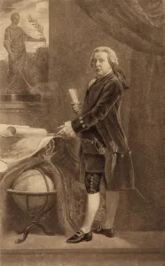 1760s Prints: John Adams as Vice-President during the George Washington Presidency. Ca. 1795