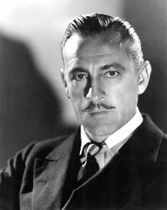 Moustache Prints: John Barrymore, 1932, photo by Clarence Bull