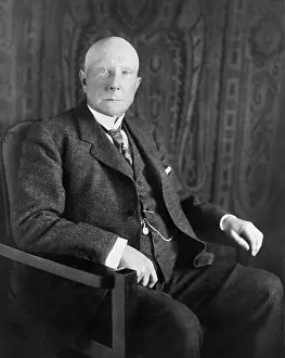 Businessman Prints: John D. Rockefeller in 1909 portrait by Lawrence P. Ames, N.Y. (BSLOC_2017_2_175)