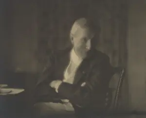 Businessman Prints: John D. Rockefeller, in a 1925 photo by Arnold Genthe