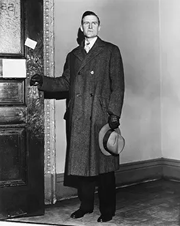 Grandson Prints: John D. Rockefeller III, at New York Federal court for jury duty