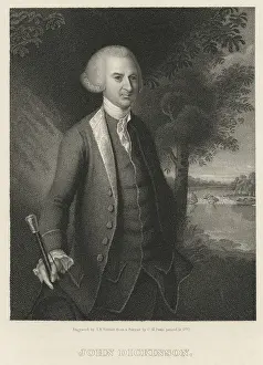 Dickinson Prints: John Dickinson wrote the first draft of the Articles of Confederation and Perpetual Union