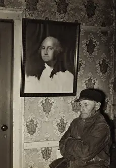 Relief Prints: John Dudeck was an old farmer living alone on a sub-marginal farm in New York State